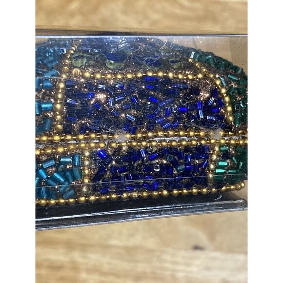 PIER 1 3 Mini Boxes Trinket Boxes Jeweled - 2 3/4” x2 1/2"x 1 1/4”NEW - Picture 6 of 8